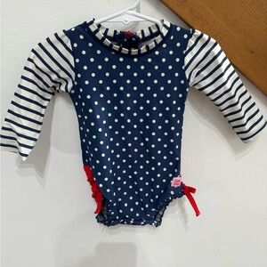 Baby Ruffle Butts swim suit, 6-12M